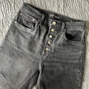 Denim Forum The Yoko High Rise Slim Jeans